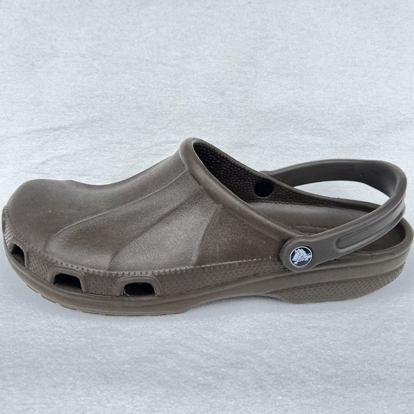 CROCS men\'s slip on loafers sandals w/ heel strap US Size 13 main image 8